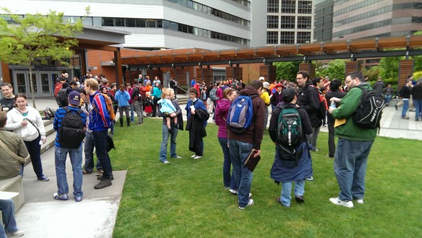 Fellow DASHers waiting to get started